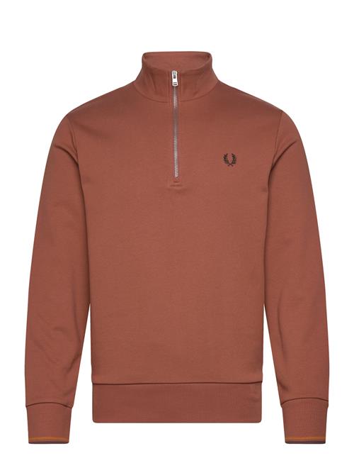 Half Zip Sweatshirt Fred Perry Red