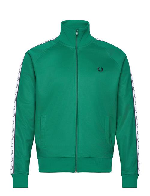 Taped Track Jacket Fred Perry Green
