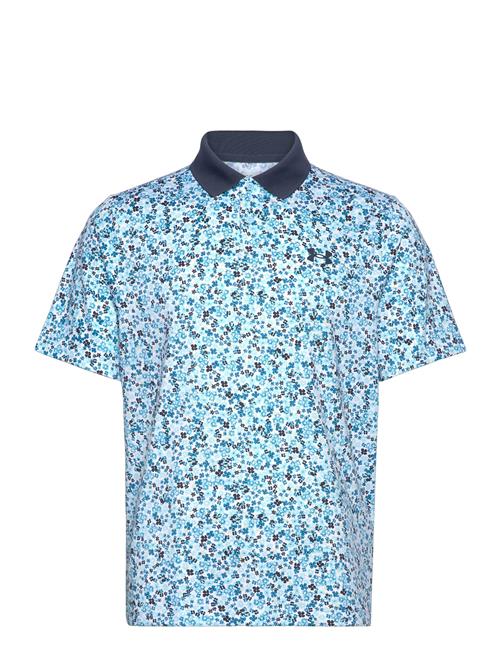 Ua Matchplay Printed Polo Under Armour Blue