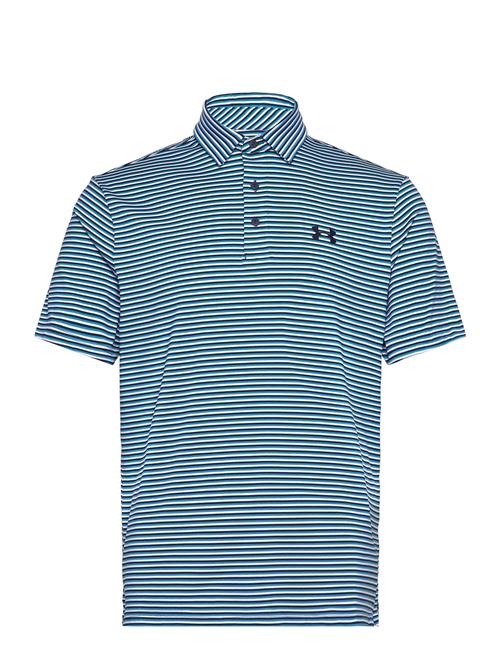 Ua Playoff 3.0 Stripe Polo Under Armour Blue