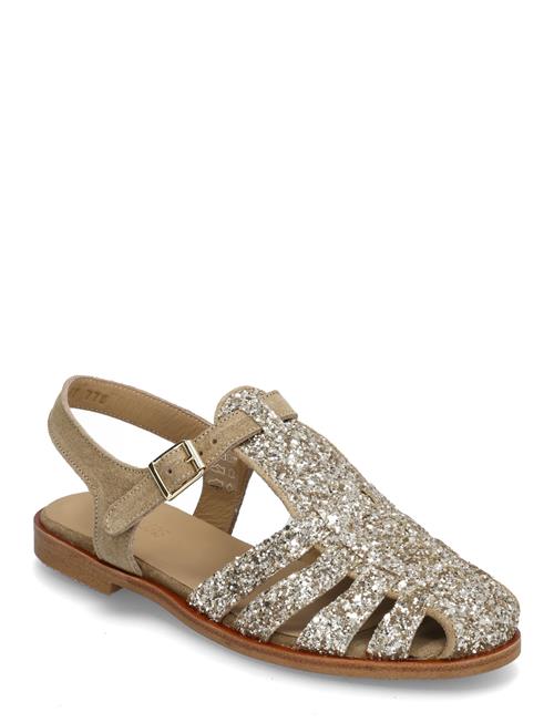 Sandals - Flat - Closed Toe - Op ANGULUS Gold