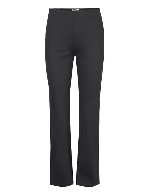 Flared Jersey Trousers Filippa K Black