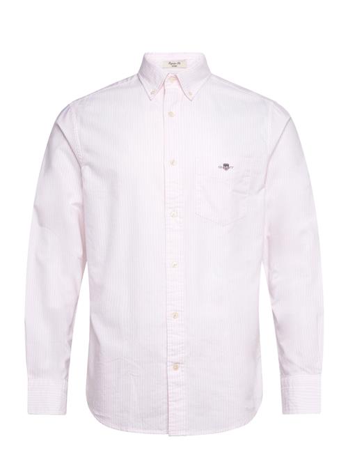 Reg Classic Oxford Stripe Shirt GANT Pink