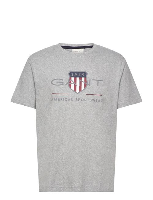 Reg Archive Shield Ss T-Shirt GANT Grey