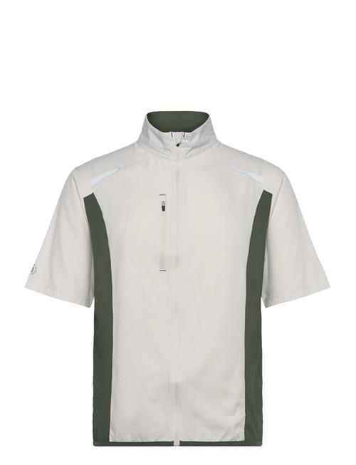 Mens Lanark Stretch Windshirt Abacus White
