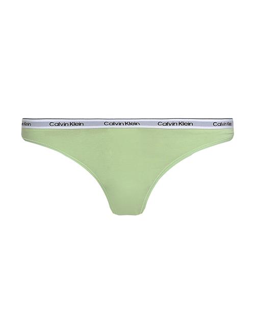 Thong 3Pk Calvin Klein Green