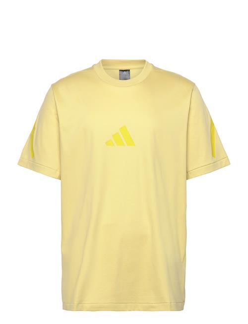 M Z.n.e. Tee Adidas Sportswear Yellow