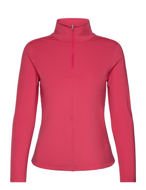 Serene Half Zip Long Sleeve Casall Red