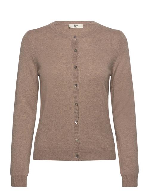 Se Rmwsofia Ls Short Cardigan RM By Rosemunde Beige ved Booztlet