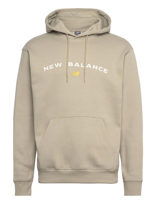 Reimagined Fleece Graphic Hoodie New Balance Beige