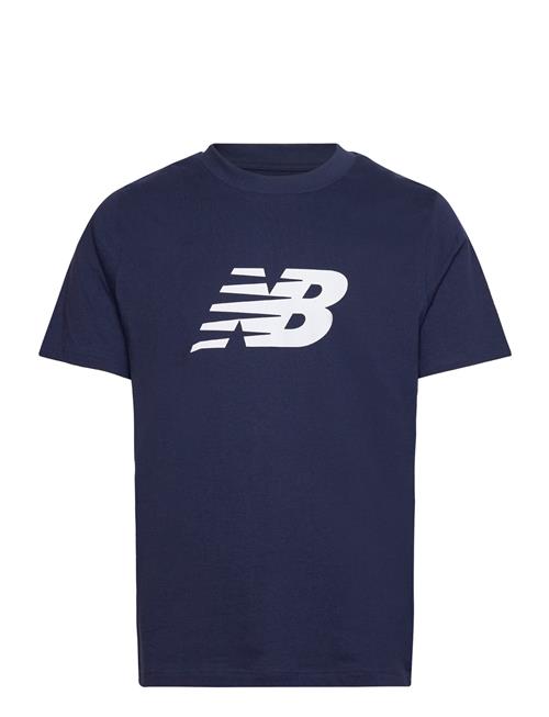 Sport Jersey Logo T-Shirt New Balance Navy