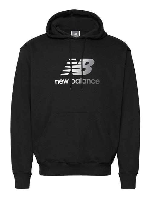 Sport Essentials French Terry Gradient Logo Hoodie New Balance Black
