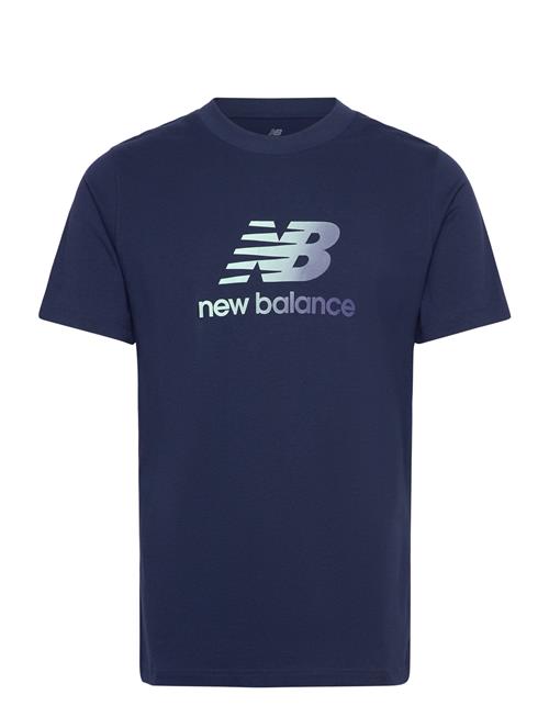 Sport Essentials Gradient Logo T-Shirt New Balance Navy