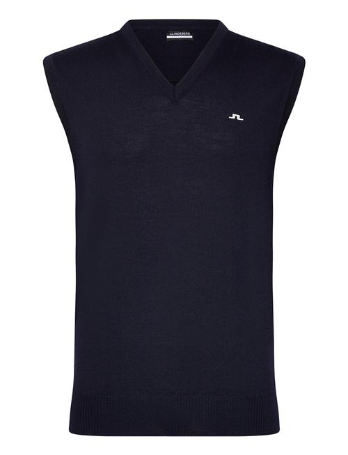 Liam Knitted Vest J. Lindeberg Navy