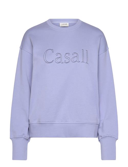 Terry Spring Graphic Crew Casall Blue