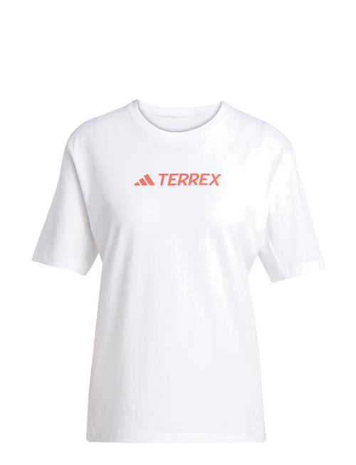W Tx Logo Tee Adidas Terrex White