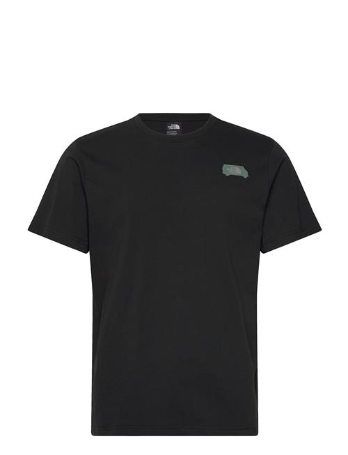 M Ss Outdoor Graphic Tee The North Face Black