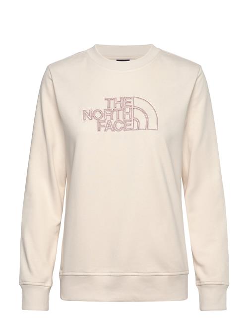 W Drew Peak Light Crew The North Face White