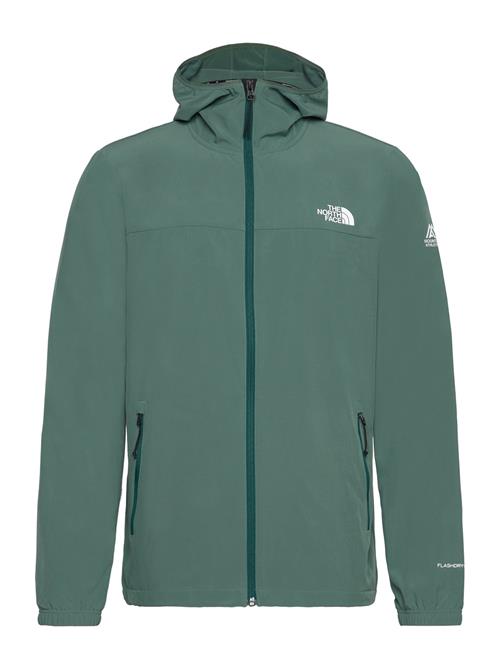 M Ma Hooded Wind Jacket The North Face Green