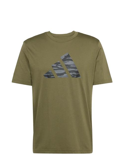 M C Camo Logo T Adidas Sportswear Khaki