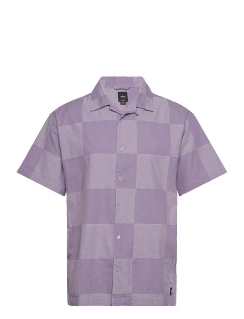 Kessler Checkerboard Ss Woven VANS Purple