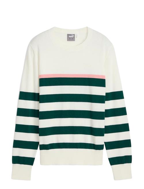 W Resort Stripe Sweater PUMA Golf Patterned