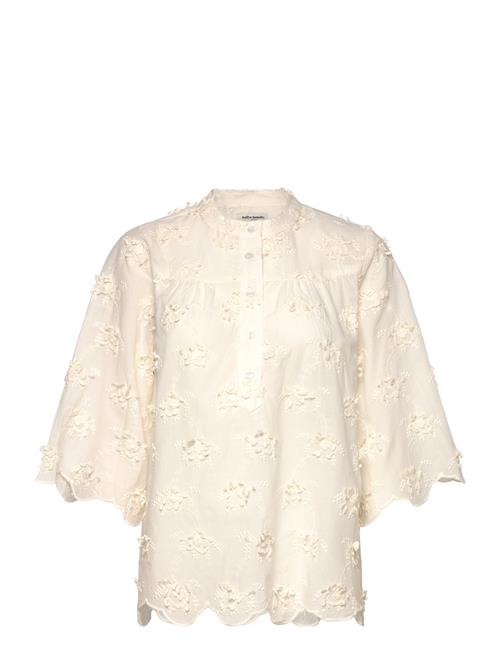 Louisell Blouse Ss Lollys Laundry Cream