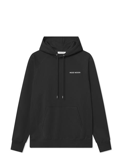 Wwfred Hoodie Chest Print WOOD WOOD Black