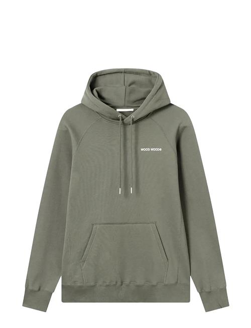 Wwfred Hoodie Chest Print WOOD WOOD Green