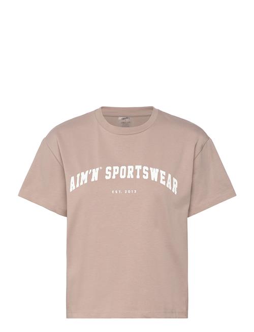 Varsity Boxy T-Shirt Aim´n Brown