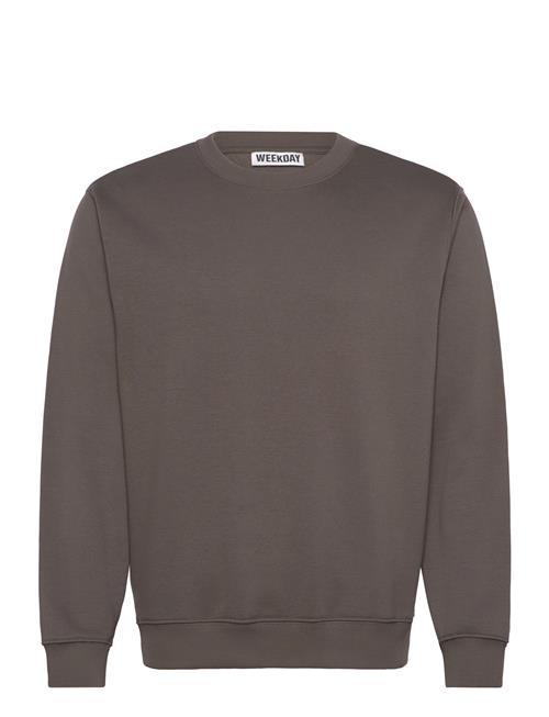 Standard Midweight Sweatshirt Weekday Brown
