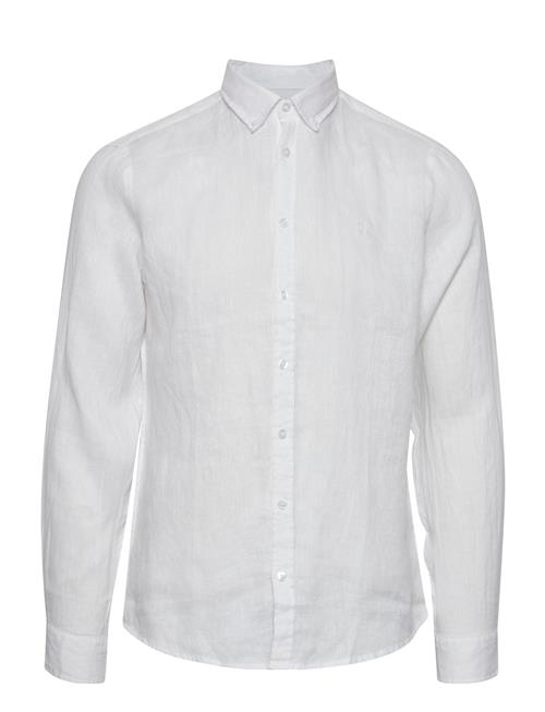 Cfanton Bd Ls Linen Shirt Casual Friday White