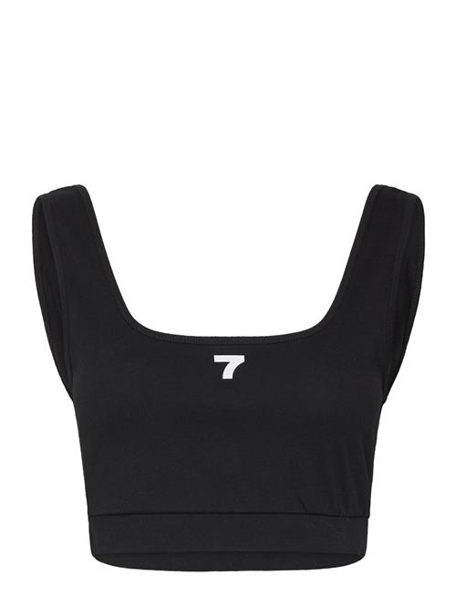 Organic Bra Top 7 DAYS Active Black