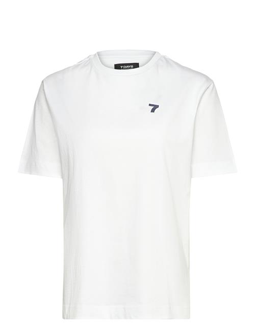 Organic Fitted Tee 7 DAYS Active White