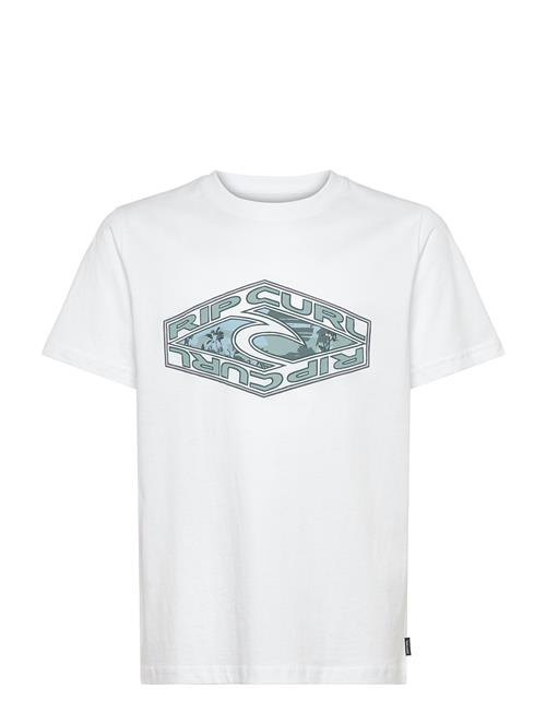 Refill Tee -Boy Rip Curl White