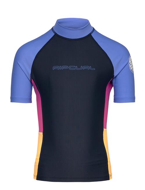 Block Party Ss Rash Vest -Gir Rip Curl Navy