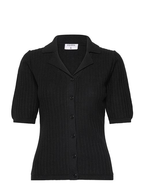 Shortsleeve Collar Cardigan Filippa K Black