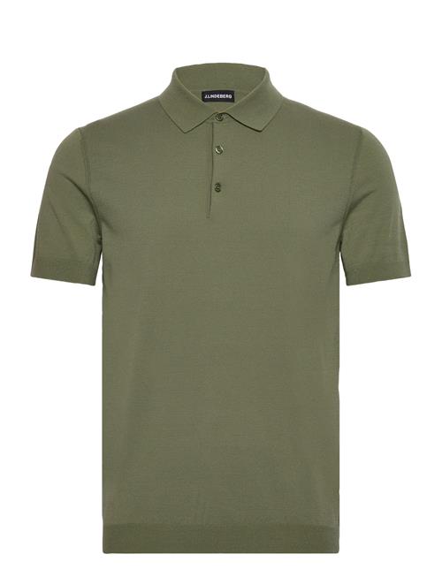 Ridge Knitted Polo J. Lindeberg Khaki