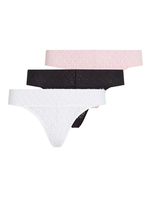 Low Rise Bikini 3Pk Calvin Klein Patterned