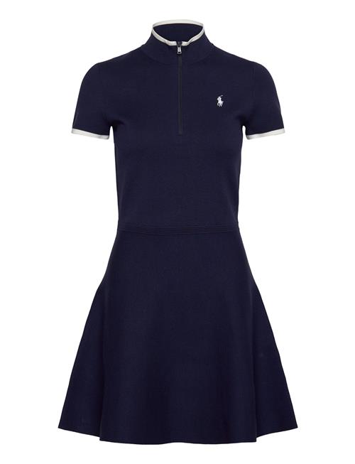Knit Fit-And-Flare Dress Ralph Lauren Golf Navy
