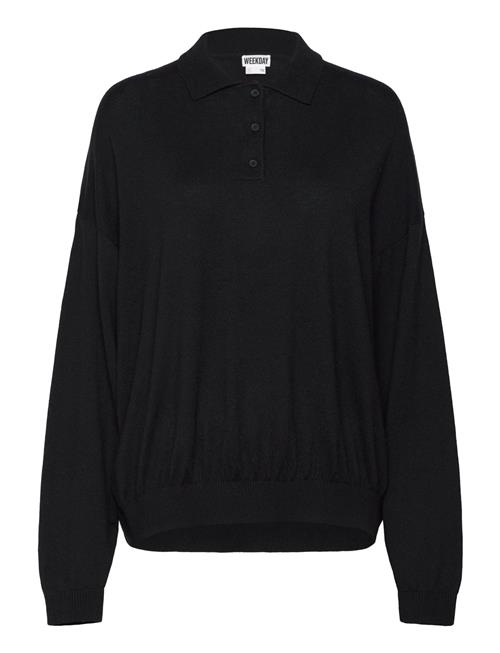 Piké Sweater Weekday Black