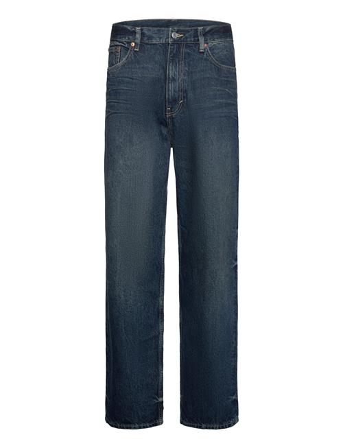 Galaxy Loose Straight Jeans Weekday Blue