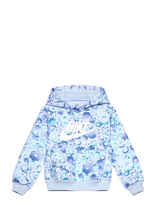 Nkg Flow-Ral Aop Pull Over Hoo Nike Blue