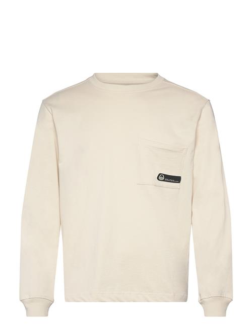 Cycl Pocket Ls Tee Sail Racing Beige