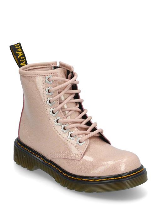 1460 J Powder Pink Nebula Glitter Dr. Martens Pink