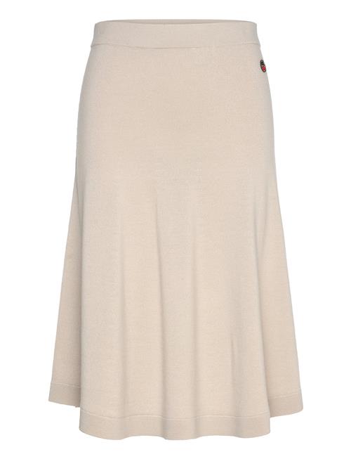 Maja Solid Skirt BUSNEL Beige