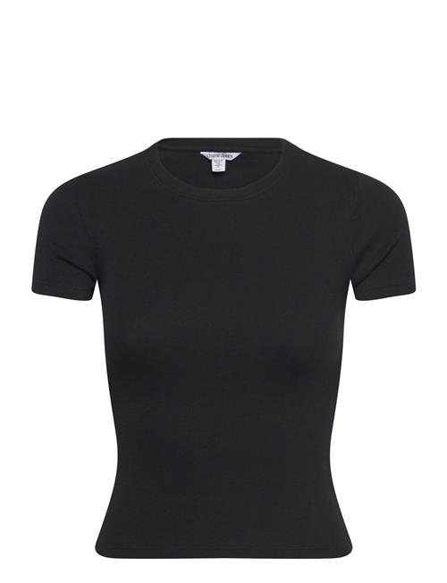 Core Rib Tee Organic Basics Black