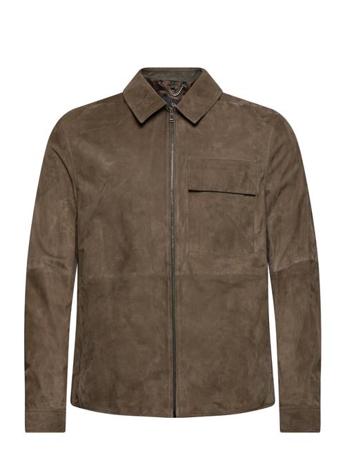 Frame Overshirt Army Olive Belstaff Brown