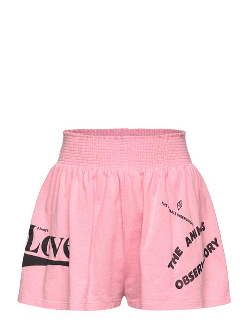 Ostrich Kid Shorts Pink THE ANIMALS OBSERVATORY Pink