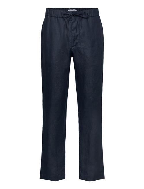 Linen Trousers Navy The Resort Co. Navy